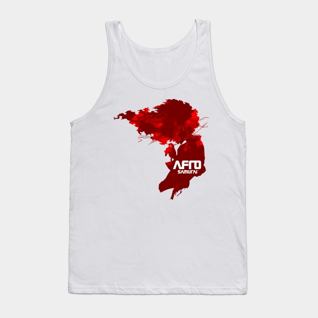 Afro Samurai Tank Top by mercenary